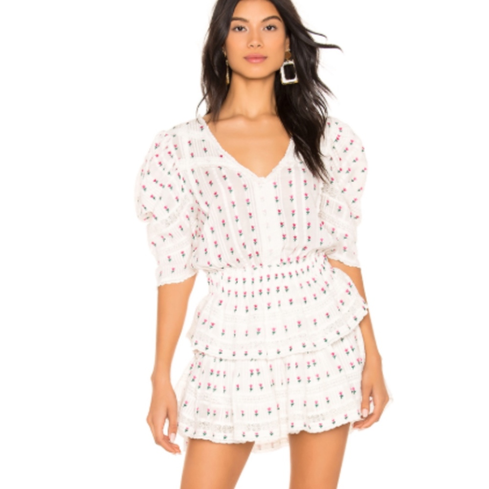 LoveShackFancy Marissa Dress Small